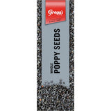 Whole poppy seeds from Greggs, perfect for baking and garnishing with a nutty flavor and crunchy texture.