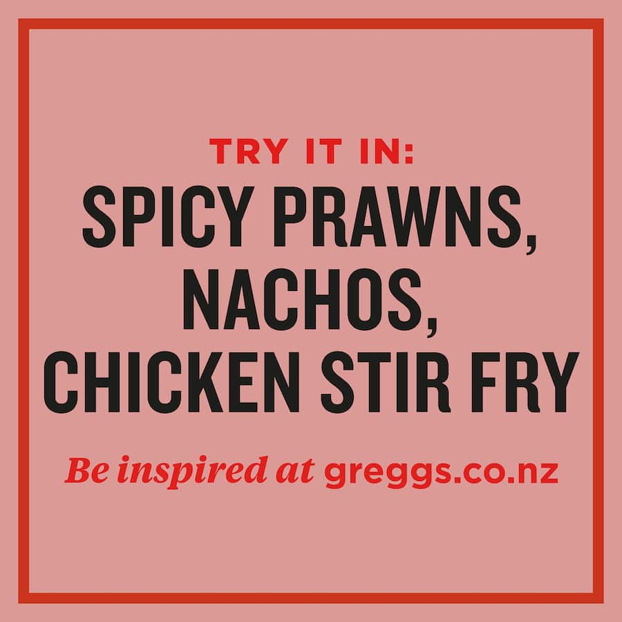 A jar of Greggs Chilli Ground, a fine spice that adds bold, fiery flavors to various dishes like stir-fries and tacos.