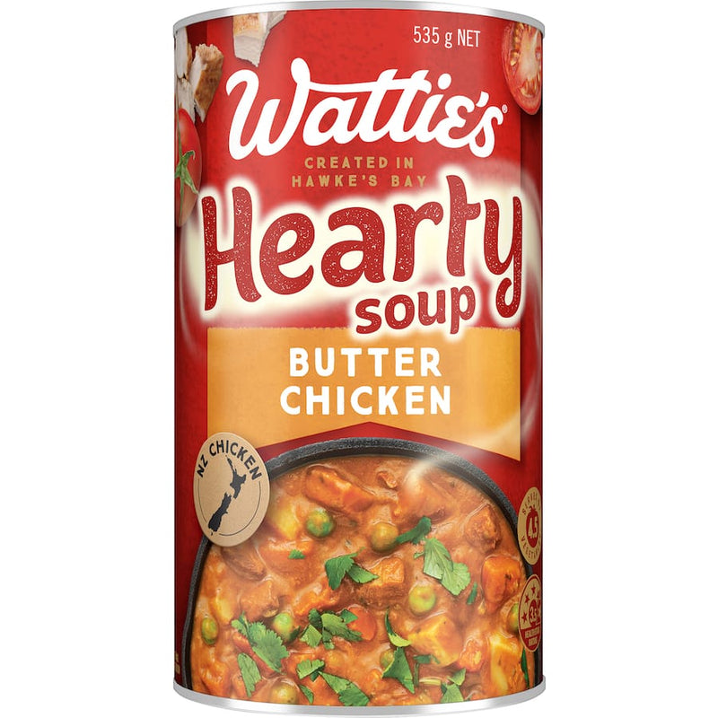 Wattie's Hearty Soup Butter Chicken Canned