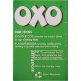 Oxo Vegetable Stock Cubes 71g, individually wrapped for freshness, ideal for creating flavorful soups and sauces.