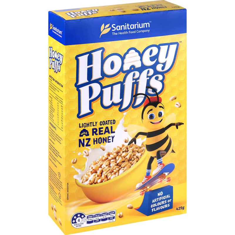 Sanitarium Cereal Honey Puffs