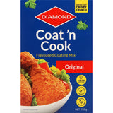 Diamond Cook & Coat Coating Original for easy, crispy coatings on meat, fish, and vegetables without egg or flour.