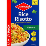 A bowl of Diamond Rice Risotto Chinese showcasing premium rice and authentic flavors, ready in 20 minutes for a quick meal.