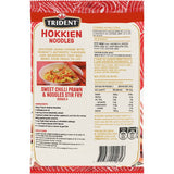 Trident Hokkien Noodles Two Pack, thick and chewy noodles perfect for stir-frying or soups, ready in minutes.