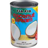 Fia Fia Coconut Cream: thick, creamy coconut blend ideal for cooking, desserts, and authentic tropical flavor.