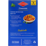 Diamond Couscous Moroccan, quick-cooking couscous infused with authentic Moroccan spices, perfect for versatile meals.