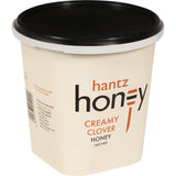 Hantz Clover Honey Creamy, pale light honey with a soft texture, perfect for spreading, baking, or sweetening drinks.