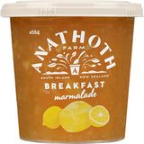 Anathoth Farm Marmalade Breakfast showcasing zesty grapefruit and lemon, crafted with tradition for a delightful breakfast experience.