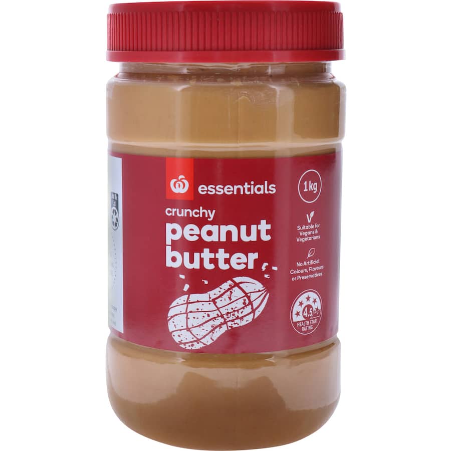 Essentials Peanut Butter Crunchy 1kg