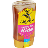 Airborne Liquid Honey Kids: pure, unfiltered New Zealand honey, a wholesome natural sweetener for children.