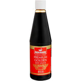 Rich golden soy sauce for enhancing flavors in Asian cuisine, perfect for marinades, stir-fries, and dipping.