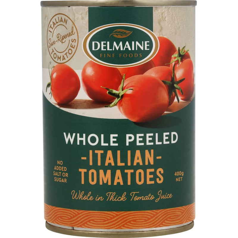 Delmaine Whole Peeled Tomatoes Italian In Juice