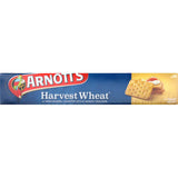 Arnotts Harvest Wheat Crackers - crispy, fiber-rich wheat snacks perfect for dipping or enjoying plain, ideal for any occasion.