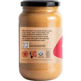 Creamy Pic's Smoochy Peanut Butter with roasted peanuts and sea salt, perfect for healthy snacking or spreading.