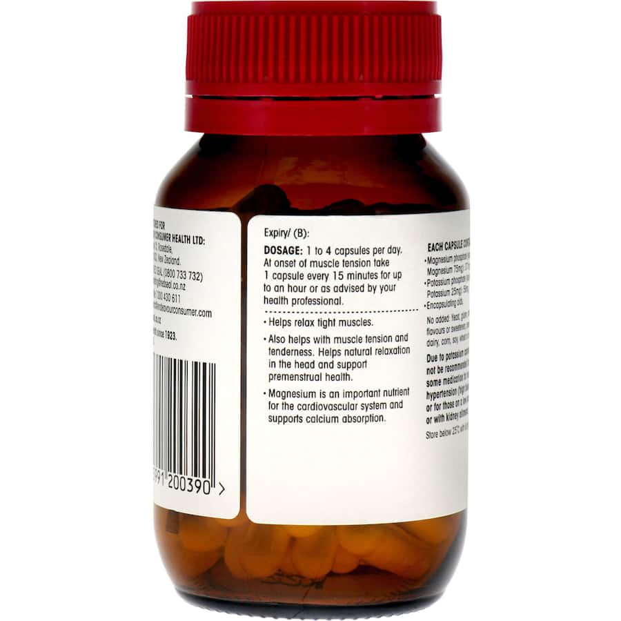 Red Seal Magnesium  Capsules 60pack