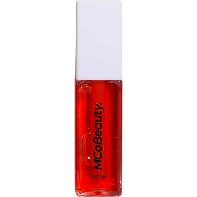 Luxurious sheer red lip oil that hydrates and enhances lips, leaving them soft, glossy, and beautifully vibrant.