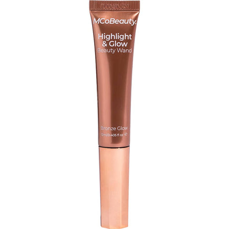 Mcobeauty Beauty Wand for a radiant bronze glow, enhancing features with a blendable, lightweight formula for all skin types.