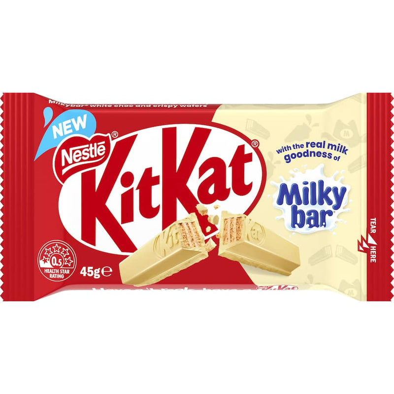 Nestle Kit Kat Chocolate Bar Milkybar White Chocolate