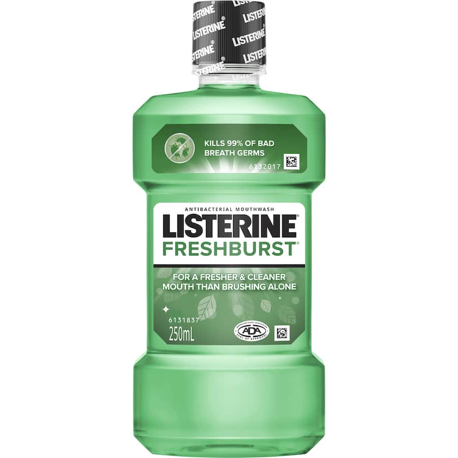 Listerine Mouthwash Fresh Burst 250mL