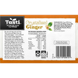 Tasti Ginger Preserved: vibrant, naturally sweet ginger perfect for baking, cooking, and snacking with health benefits.