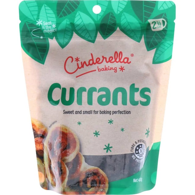 Cinderella Currants Seedless, sweet and nutritious, perfect for healthy snacking and baking without seeds.