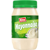 Creamy Eta Mayonnaise Original enhances sandwiches, salads, and burgers with rich flavor and versatility for every meal.