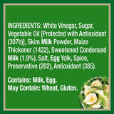 Bottle of Eta Condensed Milk-style Dressing, a creamy and sweet dressing perfect for salads, sandwiches, and seafood sauces.