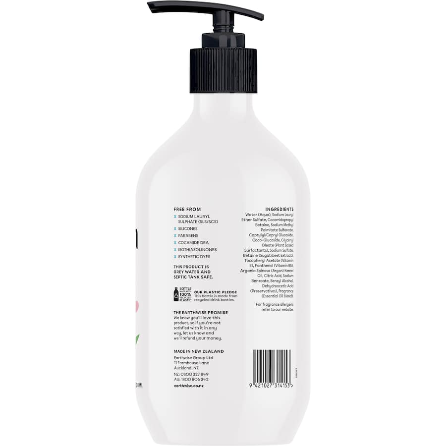 Nourish Shampoo Revitalise bottle with Argan Oil, designed for hydrating and restoring dry, damaged hair.