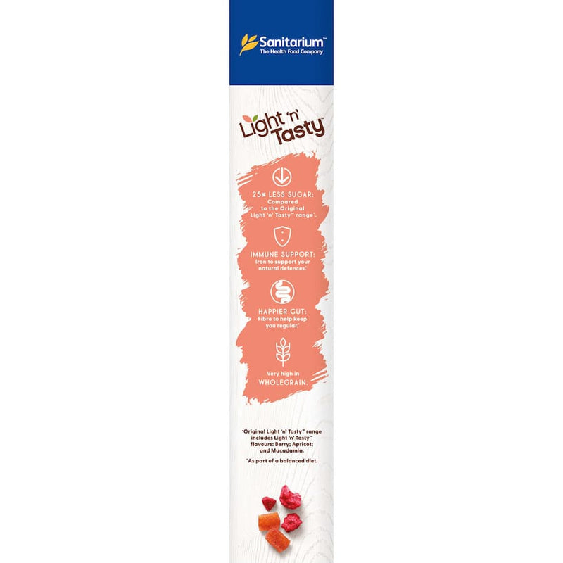 Sanitarium Light N Tasty Muesli Peach Raspberry