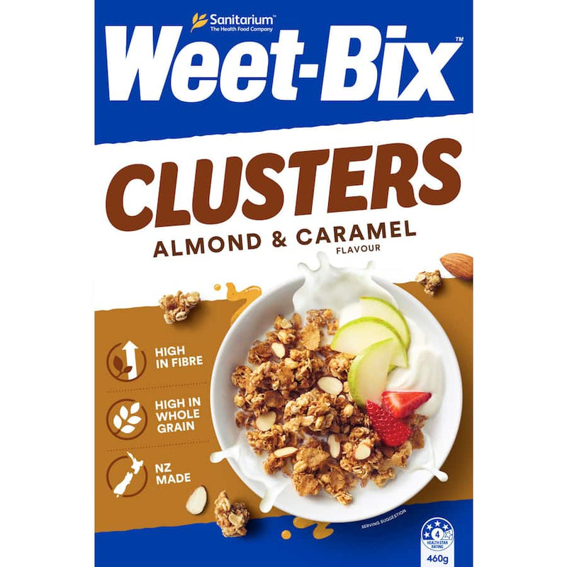 Sanitarium Cereal Weetbix Cluster Almond Caramel