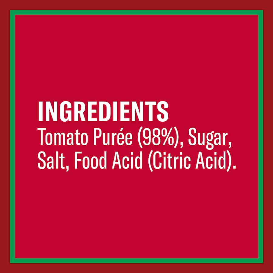 Wattie's Tomato Puree in a can, versatile for sauces, casseroles, and soups, with no additives and five servings of vegetables.