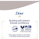 Dove Soap Bar Shea Butter with moisturizing cream, nourishing shea butter, and warm vanilla scent for silky-smooth skin.