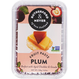 Artisan Rutherford & Meyer Fruit Paste Plum, crafted from natural plums, perfect for cheese boards and gourmet spreads.