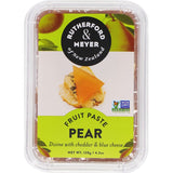 Rutherford & Meyer Fruit Paste Pear, a creamy, all-natural spread ideal for pairing with cheeses on charcuterie boards.