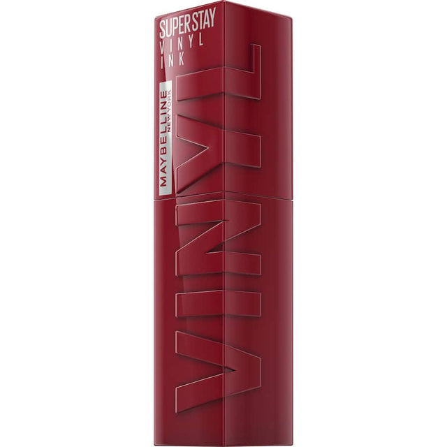 Maybelline Superstay Vinyl Ink Lippy in vibrant shades offers up to 16 hours of smudge-proof, glossy lip color.