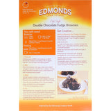 Edmonds Brownie Mix Choc Fudge Brownie package showcasing a deliciously rich chocolate brownie mix for easy baking.