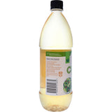 Woolworths Apple Cider Vinegar 1L bottle, 100% pure, versatile for health boosts, salad dressings, and marinades.