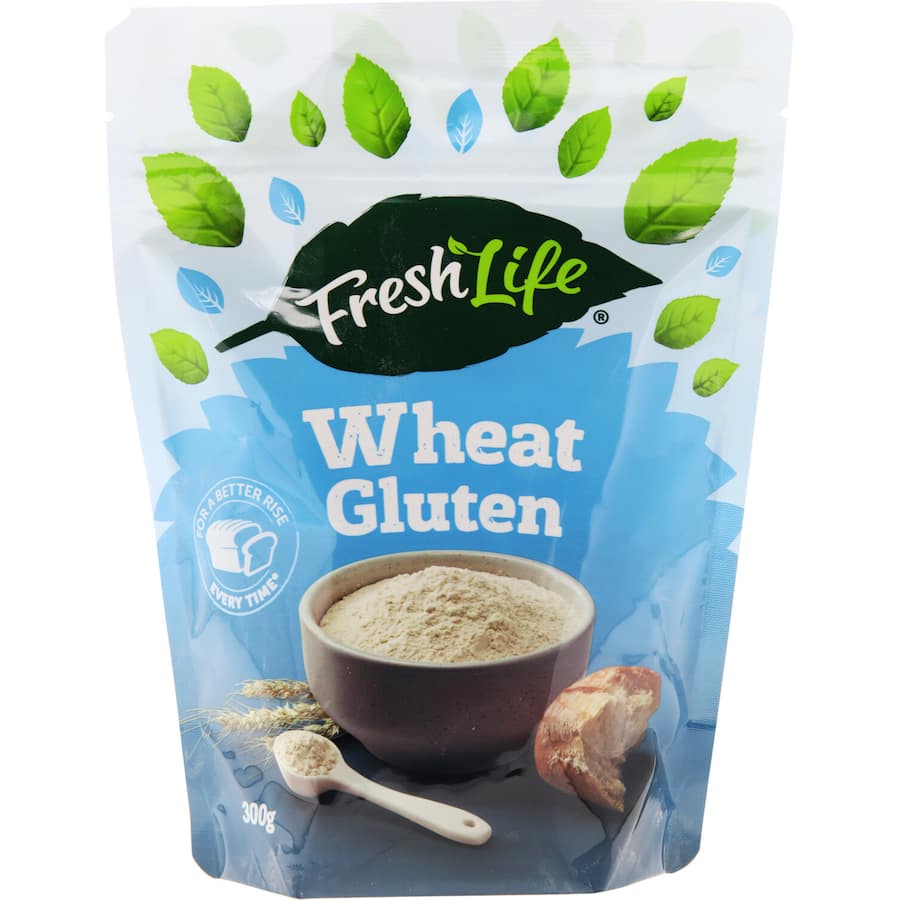 Freshlife Wheat Flour Gluten enhances yeast bread with improved texture and elasticity for perfect baking results.