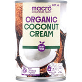 Creamy Macro Organic Coconut Cream in a jar, perfect for enhancing smoothies, desserts, and savory dishes with rich flavor.