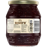 Rose's Jam Conserve Raspberry, featuring plump raspberries, perfect for spreads, glazes, and enhancing various dishes.