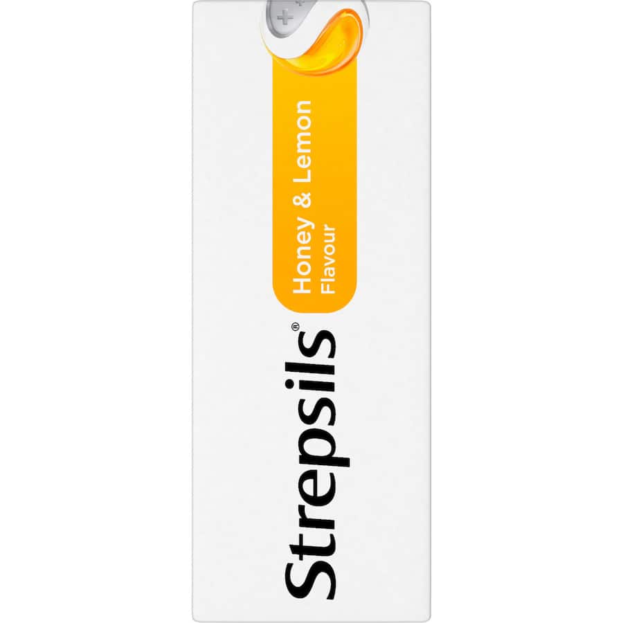 Strepsils Cough Throat Lozenges Soothing Relief Honey & Lemon 36pack