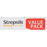 Strepsils Cough Throat Lozenges Soothing Relief Honey & Lemon 36pack