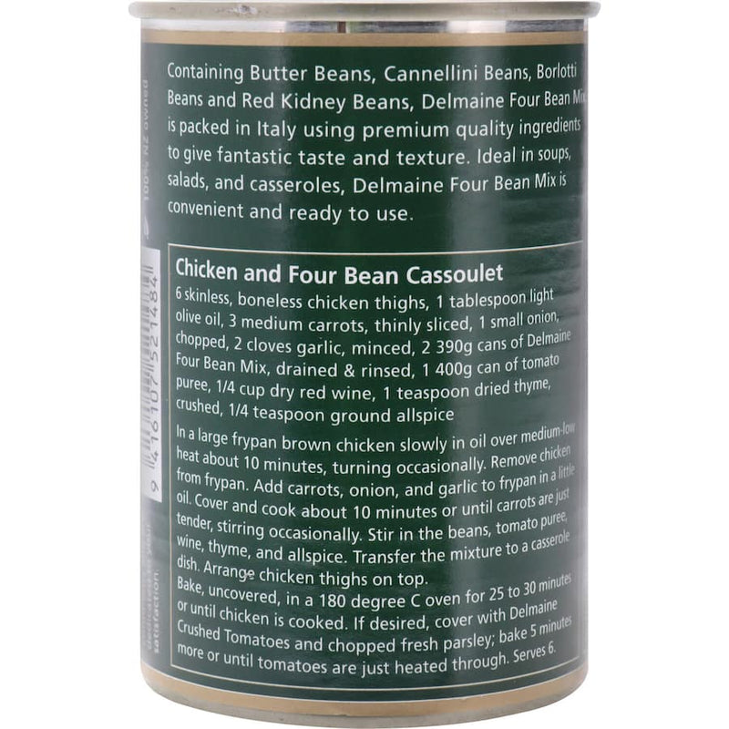 Delmaine Beans Four Bean Mix