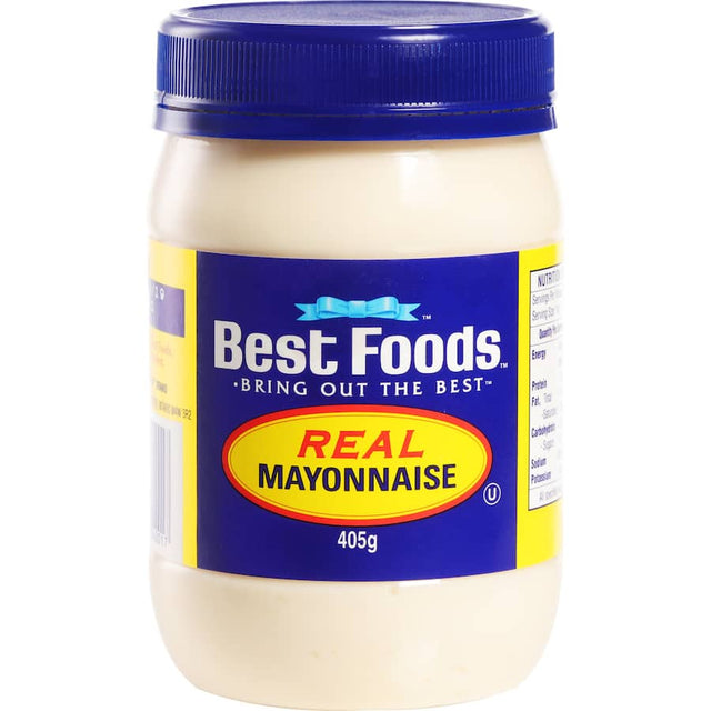 Creamy Best Foods Mayonnaise made with 100% natural ingredients, perfect for enhancing sandwiches, salads, and dressings.