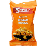 Crunchy Savour Beans Spicy Broad Beans, roasted and seasoned for a healthy, flavorful, and gluten-free snacking experience.