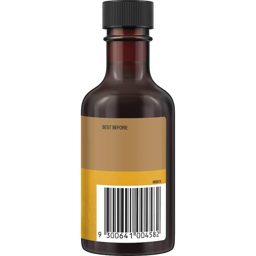 Bottle of Hansells Vanilla Extract Natural, enhancing baking with rich vanilla flavor for cakes and pastries.