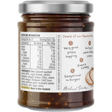 A jar of Barkers Chutney NZ Onion Marmalade, showcasing rich, sweet-savory flavors made from premium New Zealand onions.