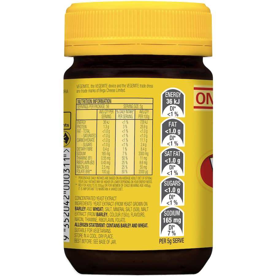 Vegemite Yeast Spread  280g