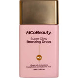 Mcobeauty Bronzer Super Glow Bronzing Drops for a radiant, sun-kissed glow; versatile, hydrating, and suitable for all skin tones.