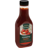 Delmaine Tomato Sauce bottle featuring rich, sun-ripened tomatoes and aromatic ingredients for versatile meal enhancement.